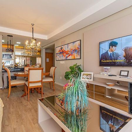 Apartamento Glamour 5 minutos da Rua Coberta Gramado Exterior foto