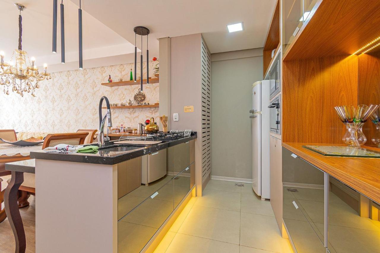 Apartamento Glamour 5 minutos da Rua Coberta Gramado Exterior foto