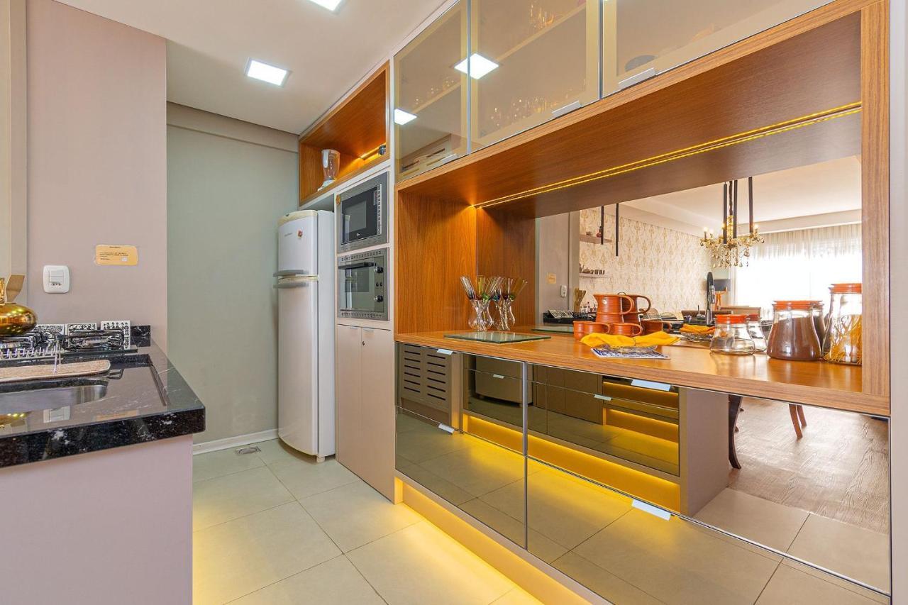 Apartamento Glamour 5 minutos da Rua Coberta Gramado Exterior foto