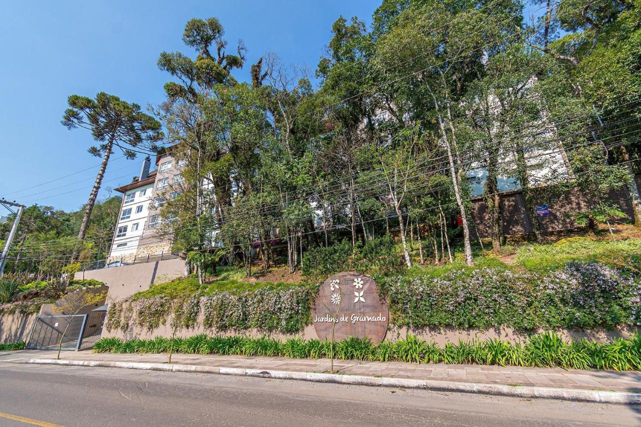 Apartamento Glamour 5 minutos da Rua Coberta Gramado Exterior foto