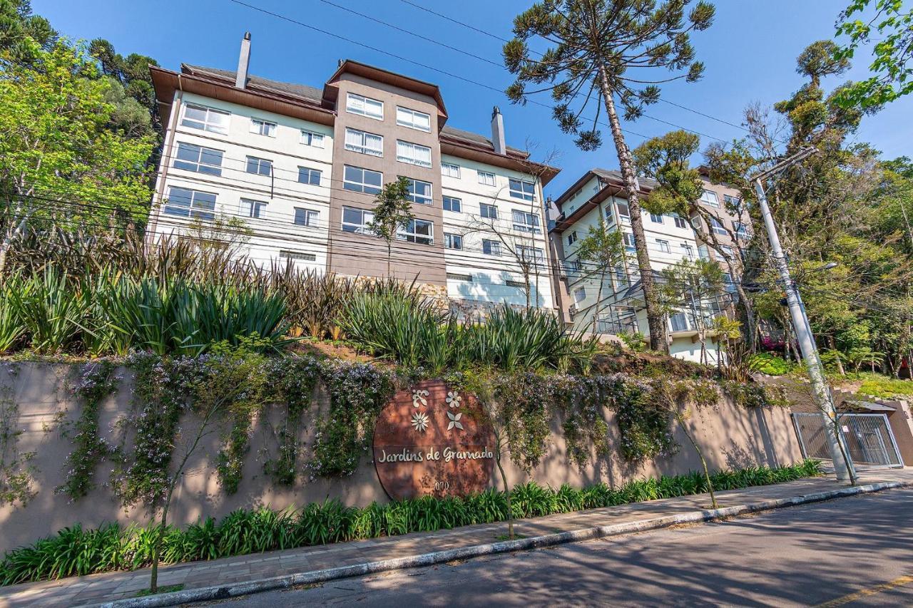 Apartamento Glamour 5 minutos da Rua Coberta Gramado Exterior foto